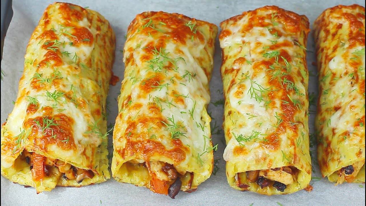 Картошка и сочная начинка. Это самый вкусный картофель, который я когда-либо ел