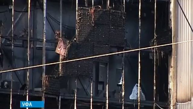 Сгоревший в Уфе уличный видеоэкран мог быть подожжен