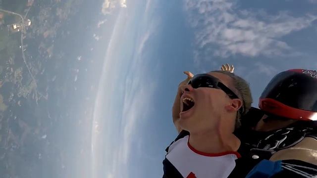 Tandem Skydiving! Antomio from Powell, WY at Skydive Georgia