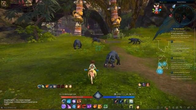 Tera Online Arcadia Tuwangi Mire Sub-Quest {Lv19-23}