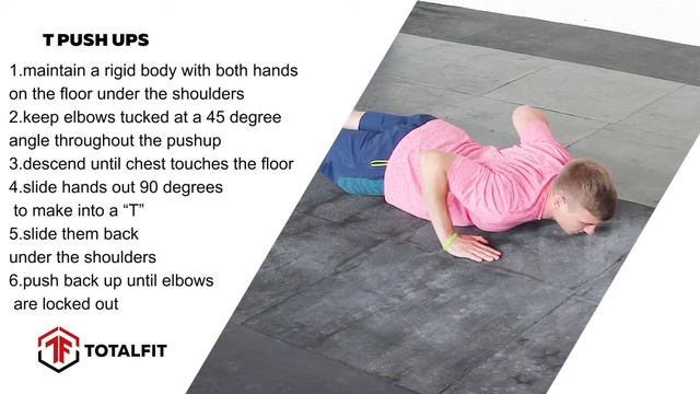 T PUSH UPS | TotalFit