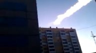 Взрывы после падения метеорита в Челябинске