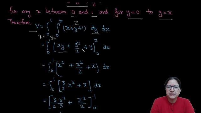 Volume By Double Integration | Multiple Integral | Integral Calculus by Dr. Vineeta Negi