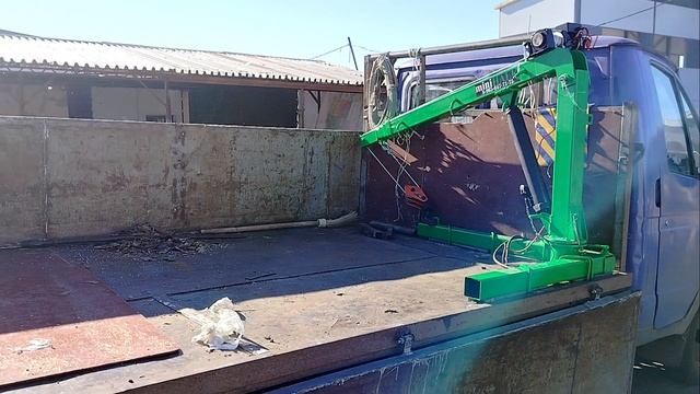 Мини кран для газели