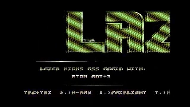 Lazer Crack Intro to "Atom Ant+3"