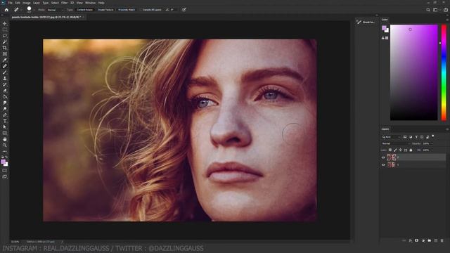 How To Clean Up The Skin In Photoshop l *2020* (Easy)