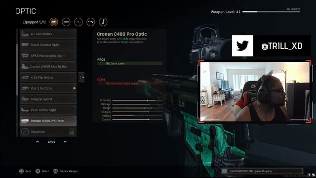Check out this Kilo/Mp5 set up for warzone!!!! It will get you kills or my name's not TRILL!!!