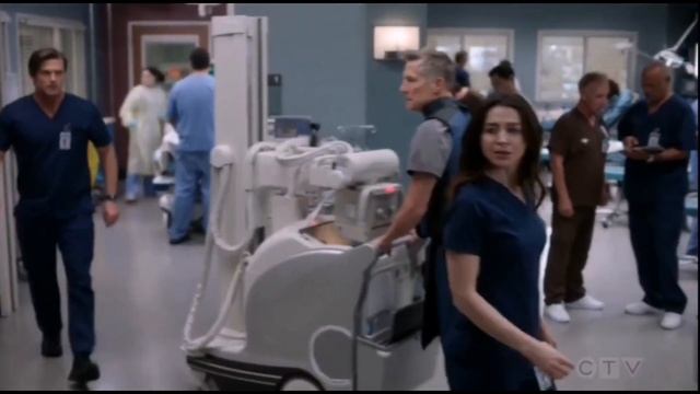 Amelia, Link, Owen and Teddy | Grey's anatomy season 18x9 | scene 1 part 1