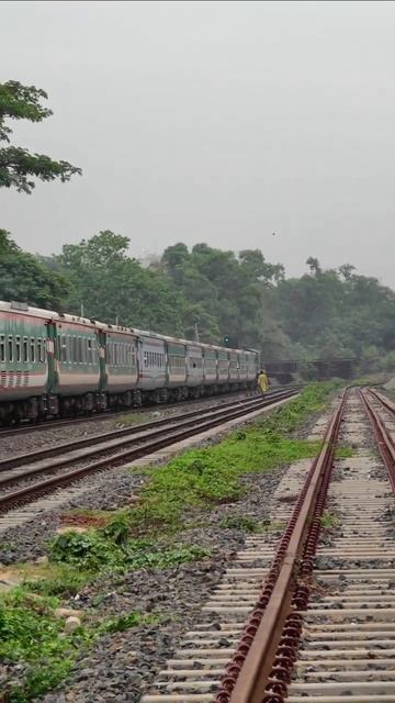 Tista Express Train of Bangladesh Railway #shorts #train
