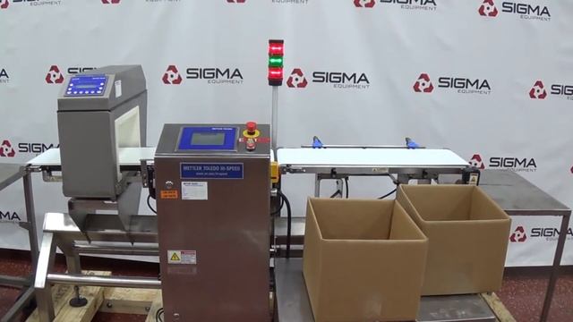 R69239 Mettler-Toledo Combo Metal Detector Checkweigher SIGMA Equipment