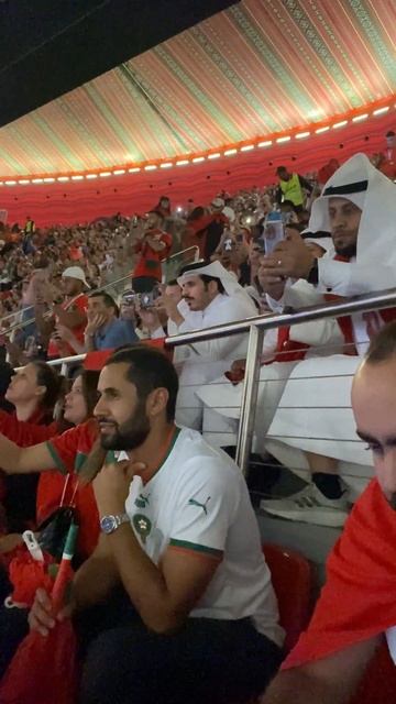 Atmosphere in Al Bayt before France vs Morocco semifinal at 2022 FIFA World Cup in Qatar