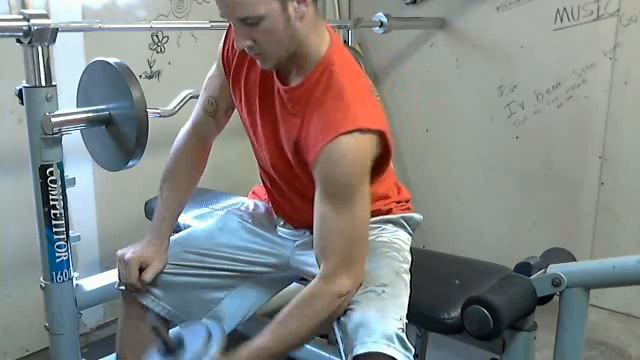 30 lbs bicep work