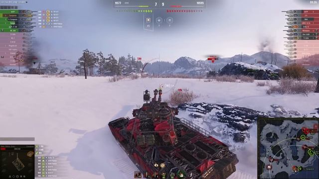 Мир танков. WOT. Бой на Canopener. Взял 4 фрага и 12.6К урона