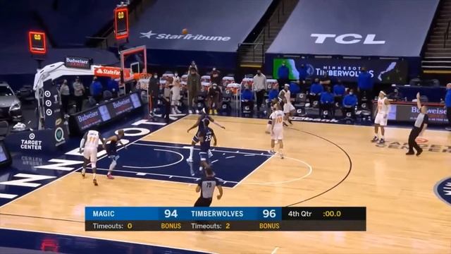 Rookie Cole Anthony buzzer beater to win the game!