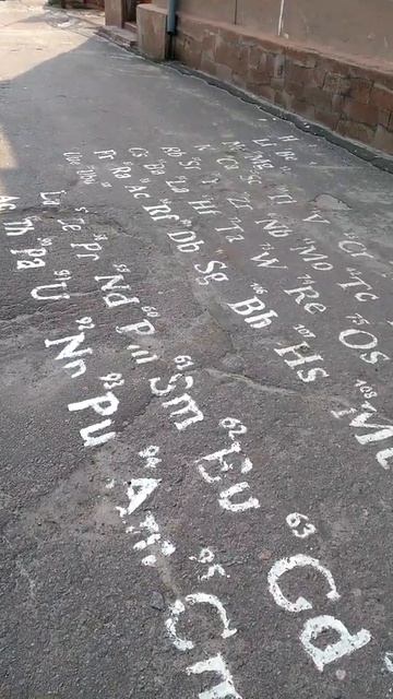 #shorts Таблица Менделеева в Житомире. Periodic table in Zhitomir