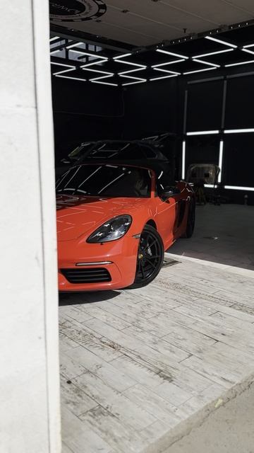 Porsche Boxster химчистка2023г10