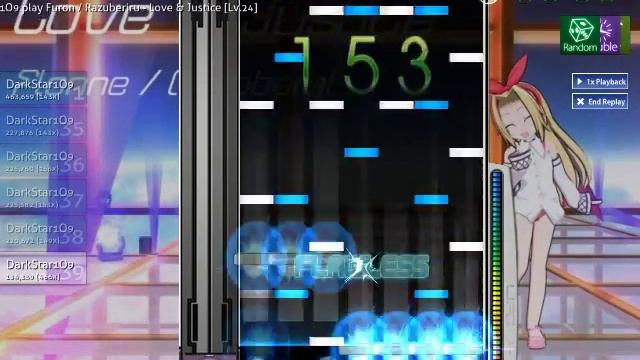 【o!m・BMS】Love & Justice [GOD] DOUBLETIME 【★★4 】