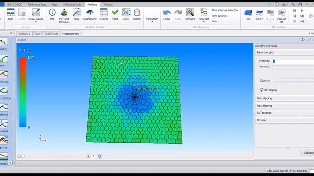 Saphir Tutorial 23: Numerical Representation of Pressure Build-up