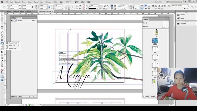 BASIC Indesign for Zines and Booklets Layout Tutorial | home or laser printing | olivia and pindot