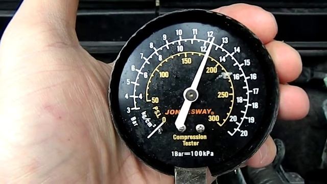 Компрессия 3-й цилиндр 3022: