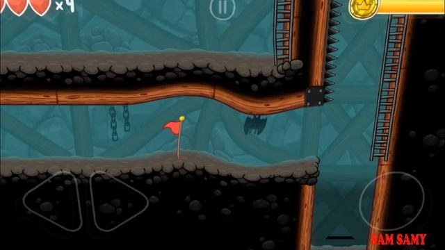 Magneto Ball RED BALL 4 Gravity Mixer Boss Fighter Escaped...Falling Caves