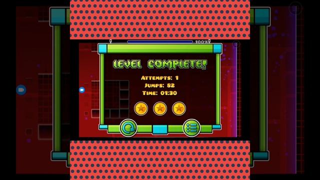 Самие легкие уровни в GEOMETRY DASH