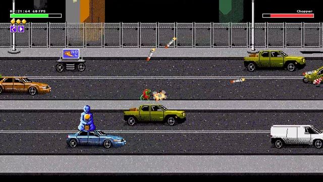 Alpha Footage: Highway Chase Segment