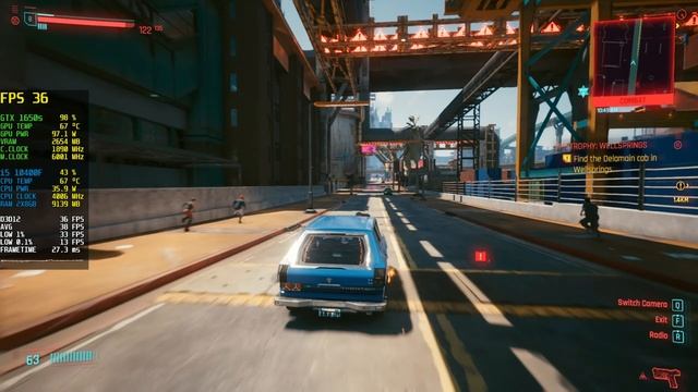 Cyberpunk 2077 - GTX 1650 Super + i5 10400F | All Settings Low Medium High Ultra