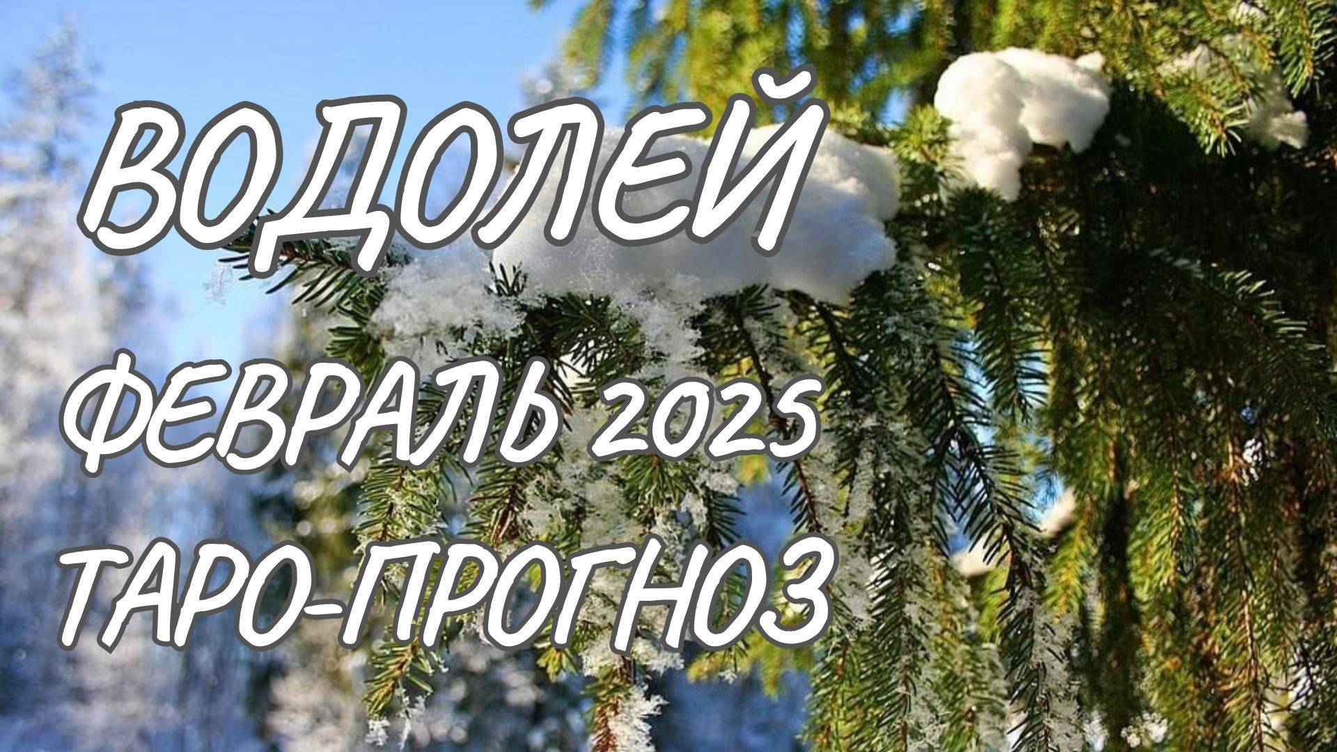 ВОДОЛЕЙ ♒ ТАРО-ПРОГНОЗ НА ФЕВРАЛЬ 2025 ГОДА