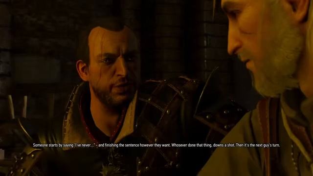 The Witcher 3: Wild Hunt Kaer Morhen - Drunk Chat with Lambert and Eskel