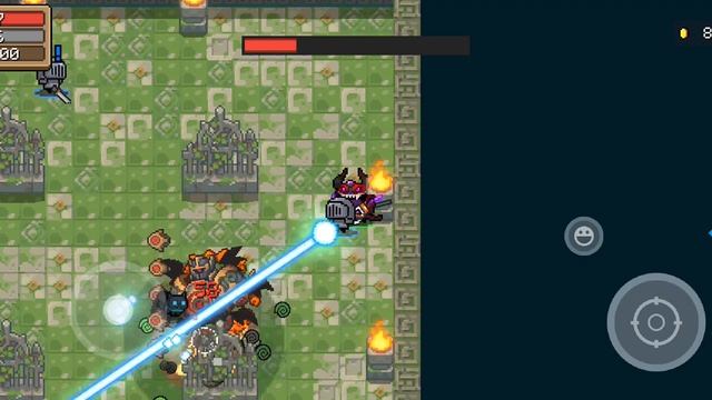 Soul Knight Zulan in ruins (dead star laser gun)