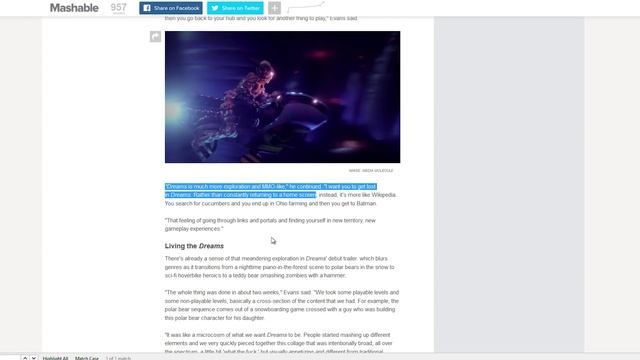 Media Molecule's Dreams - Analysis (part 1)