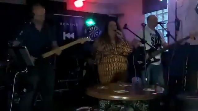 Saturday's Live Gig Drumming with Scotlands 80's Retro Band REWIND