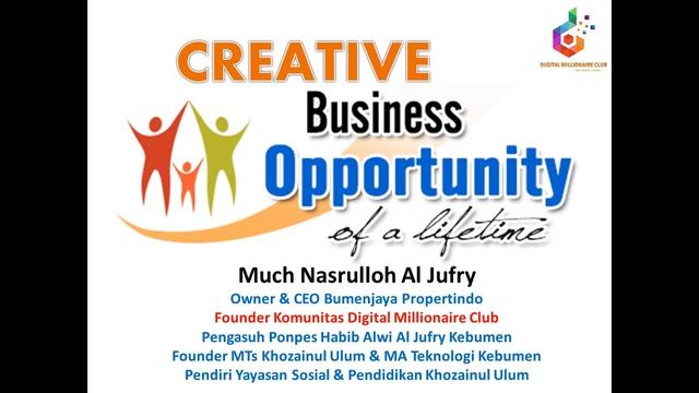 Creative Business Opportunity Video Part 1 (Cara Bisnis Tanpa Modal, Dilengkapi Strategi Marketing)