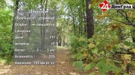 ПОГОДА НА ЗАВТРА 22.09.2020