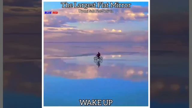 [Солончак Uyuni📌 в Боливии]Как легко доказать что вода не гнется⁉️