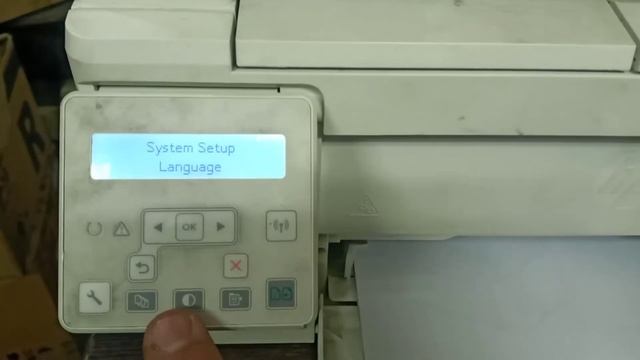 تحويل اللغة من الإنجليزية للعربية فى طابعة HP laser jet mfp130nw #hp
