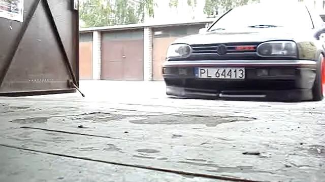 mk3 GTI 20 Jahre - wyjazd z garażu BY Sypek