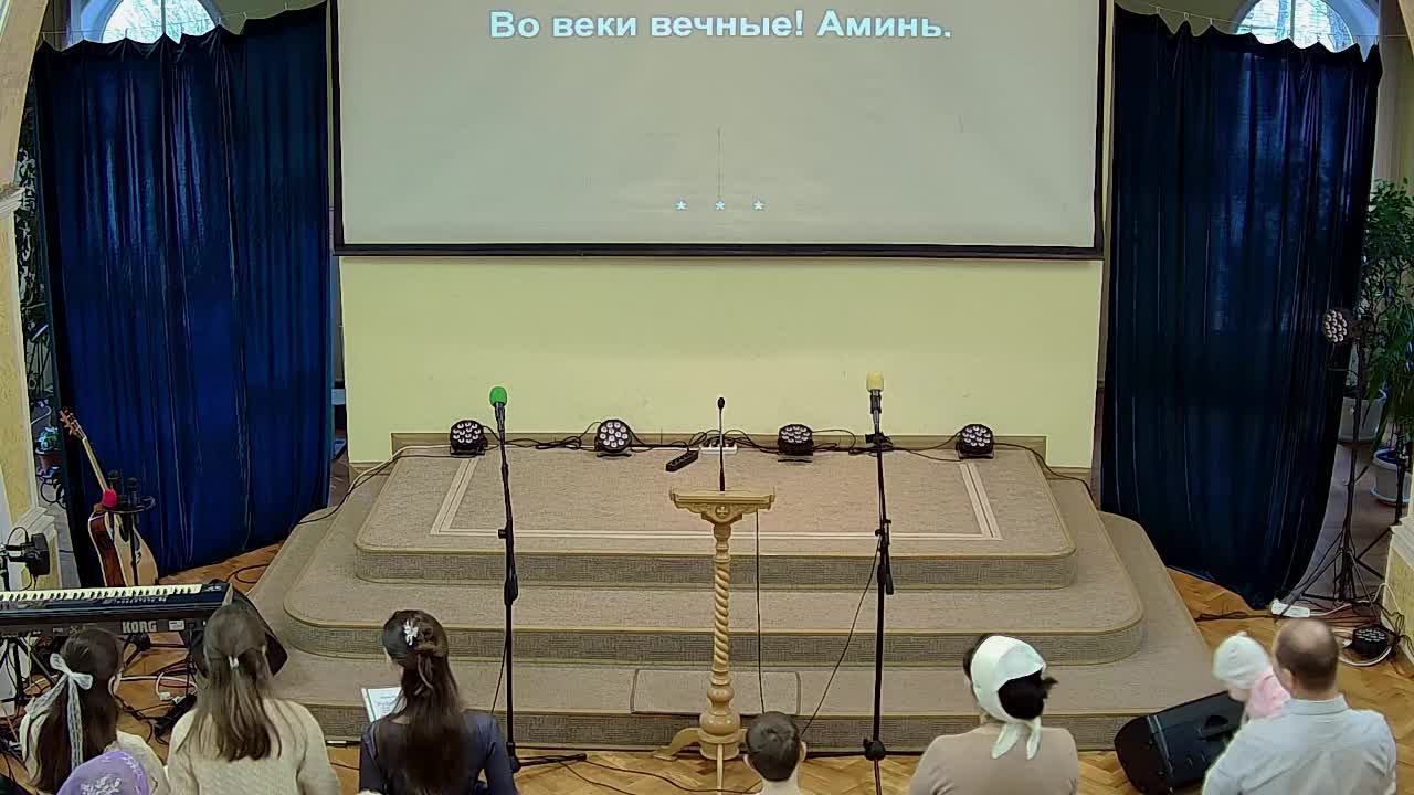 Воскресное Богослужение 26.01.25 г. Рязань, ц. Благодать