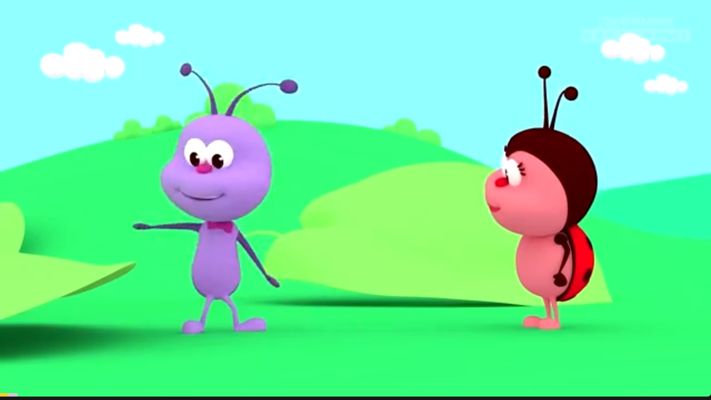 Мультики для Детей, Весёлые Насекомые,, Пора поапладировать . для детишек