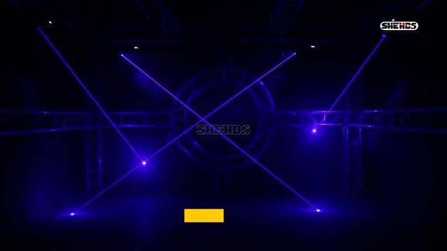 6x500mW Laser 6Eyes RGB Stage Effect Bar Beam Moving Head Lighting DJ Disco lighting designer