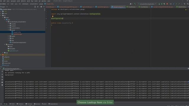 spring boot 3.x + actuator 파헤치기. 10. about metrics endpoint ( Gauge )