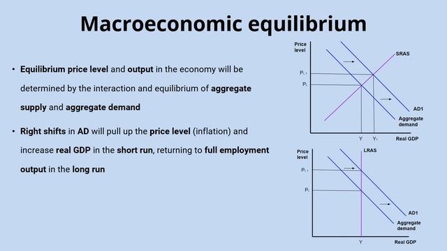 Macroeconomic equilibrium