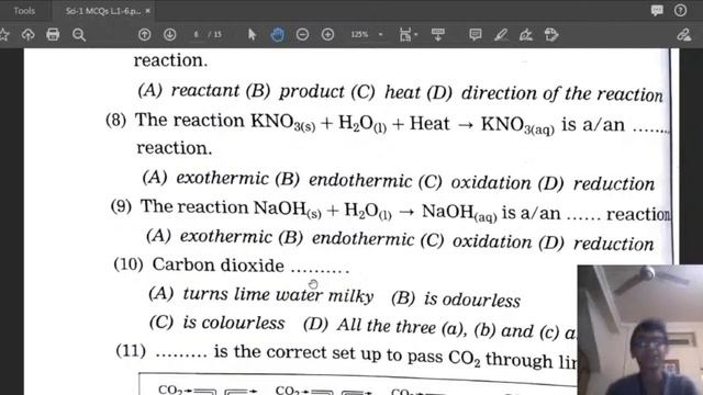 Science-1 CET Practice- Part 3 | Class 10-11 2021