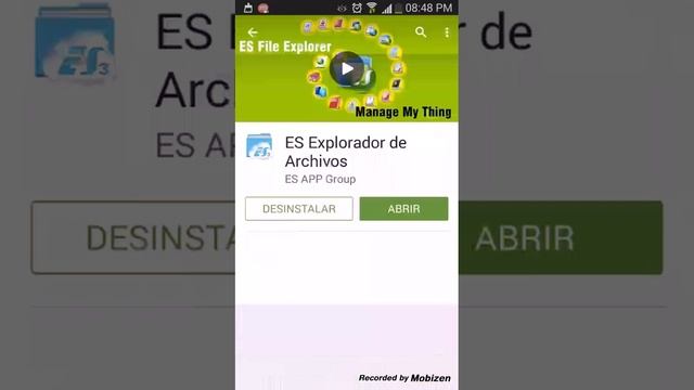 Es File Explorer/Minecraft Pe 0.10.5