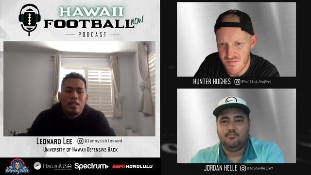 Hawaii Football Now- Episode 68 ft. Leonard Lee (DB)