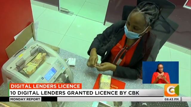 10 Digital lenders granted license by CBK