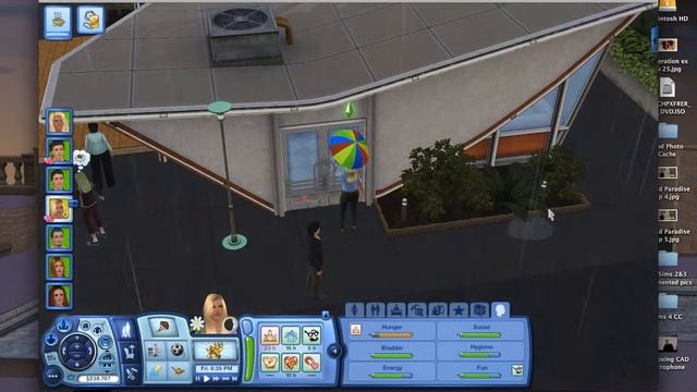 Let's Play the Sims 3 Showtime ep 24 Anniversary plus late gig!