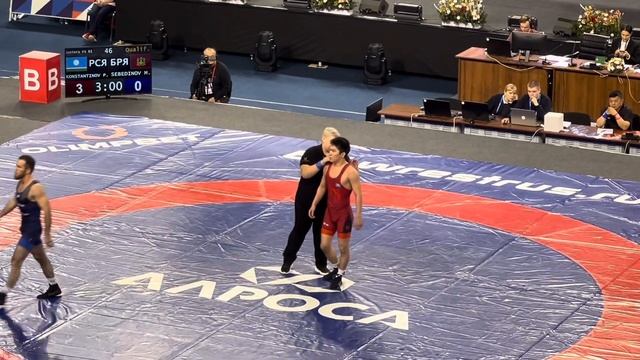 Кубок Ивана Ярыгина. Квалификация 61кг. Константинов - Себединов