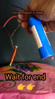 how to make electromagnet #short #viralshort#goviral